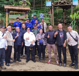 Perhutani Bersama Menteri LHK Kunjungi LMDH Lembah Harapan Jaya Terkait KKPP di Bandung
