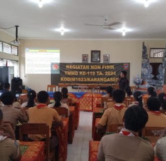Anggota Kodim dan BNN Karangasem Berusaha Selamatkan Siswa dari Kematian dan Kesengsaraan