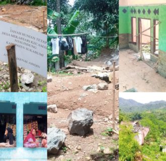 Korban Tanah Bergerak Belum Mendapatkan Perhatian dari Pemkab Sukabumi