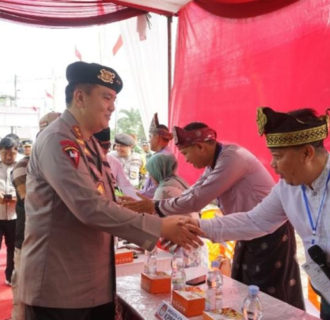 Kapolda Riau dan Jajaran Tinjau TPS dan Persiapan Pengamanan Pemilu di Siak, Pelalawan, dan Bengkalis