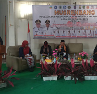 Prihatin Musrembang Kecamatan Tapos Tanpa Dihadiri Anggota DPRD Depok