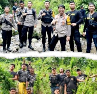 Kapolres Empat Lawang Temukan Ladang Ganja Seluas 2 Hektar Setelah 9 Jam Berjalan Kaki