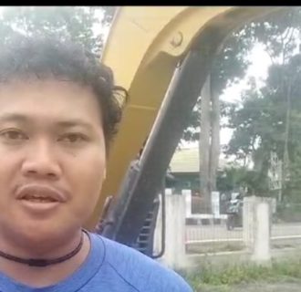 2 Unit Escavator Diamankan Terkait Kegiatan Tambang Ilegal di Kabupaten Sijunjung