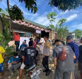 PSU TPS 9 Desa Penarik Kapolres Mukomuko Turun Tangan Amankan Lokasi