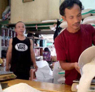 Harga Beras di Pasar Kota Banjar Semakin Melejit