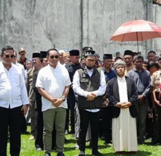 Pulang Kampung ke Cijulang Pangandaran, Panglima TNI Desain Masjid Unik Berbentuk Baret TNI