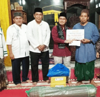 Ketua DPRD Dharmasraya Ir. H. Adi Gunawan Hadiri TSR III di Masjid Nurul Iman  Koto Beringin