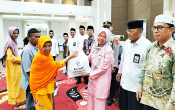 Festival Ramadhan Nasional, Baznas dan Kemenag Berkolaborasi Salurkan Paket Sembako 
