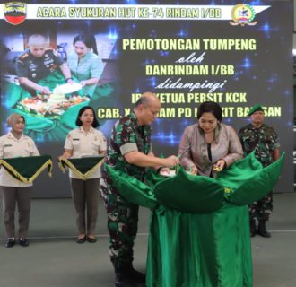 Syukuran Peringatan HUT ke – 74 Rindam I/ BB Tahun 2024