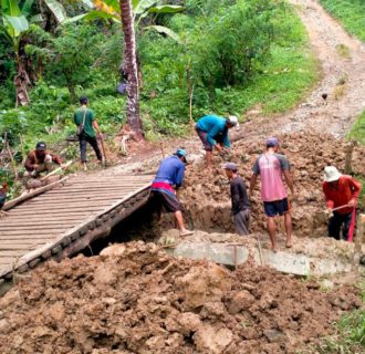 Warga Desa Cikiruh Sambut Baik Pembangunan Jembatan Cimarga Untuk Akses Pertanian