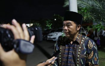 Pj Gubernur Banten Al Muktabar Sambut Kedatangan Wapres KH Ma’ruf Amin di Ponpes An-Nawawi Tanara