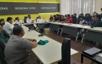 Puluhan Wartawan APWPB Audensi di DPUPR Provinsi Banten, Singgung Adanya Kelebihan Pembayaran Rp 5,11 Milyar