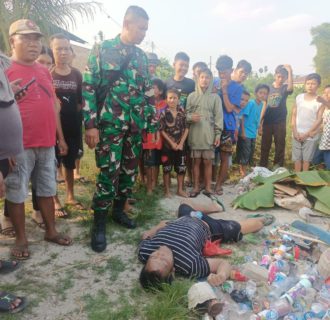 Mayat Mr X Ditemukan di Jalan Gagak Gg Manggis Dusun XIII 