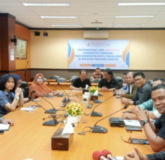 Soroti Proyek DPUPR Banten, APWPB dan Aktivis Senior Gelar Audensi di BPK RI Perwakilan Provinsi Banten