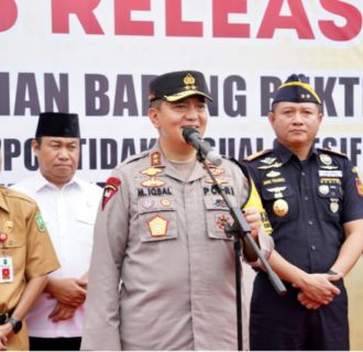 Operasi KRYD Polda Riau Musnahkan Barang Bukti dan Pastikan Kondisi Aman Jelang Ramadan