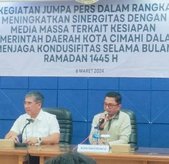 Pemerintah Kota Cimahi Melalui Diskominfo Bersama Wartawan Bahas Kesiapan Bulan Ramadhan