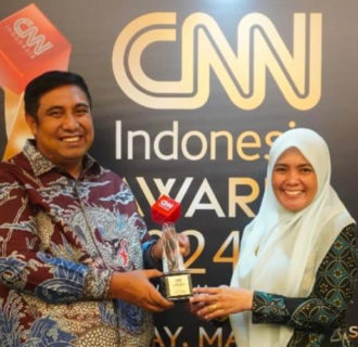 Bupati Maros, Chaidir Syam, Ikuti Acara CNN Indonesia Award “Dari SulSel Untuk Nusantara”