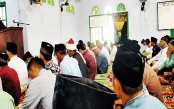 Jamaah Shalat Idul Fitri Masjid AL Ikhlas PIMM Mukomuko Tumpah Ruah