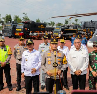 Pangdam l / BB Bersama Kapolda Siagakan Pengamanan Idul Fitri 1445 H Di Wilayah Provinsi Sumatera Utara
