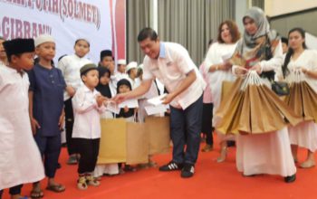 Syukuran Solmet Jambi Atas Kemenangan Prabowo- Gibran dan Beri Santunan Kepada Anak Yatim