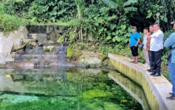 Tinjau Sumber Air di Kecamatan Panei, Bupati Simalungun Minta Dirut PDAM Cek Kelayakan Air