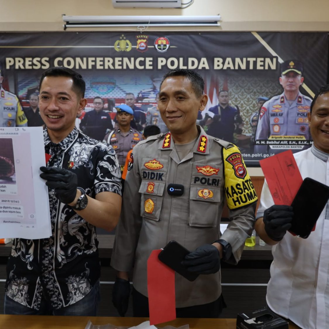 Ditreskrimum Polda Banten Berhasil Ungkap Kasus Tindak Pidana Perburuan Badak 