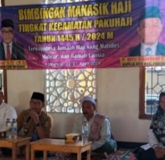 Bimbingan Manasik Haji di Kecamatan Pakuhaji, Tangerang Berjalan Lancar dan Sukses