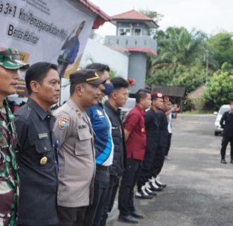 Deteksi Dini Pengamanan Lapas Tanjungpandan Gandeng BNNK Dan Polres Sisir Blok Hunian Napi