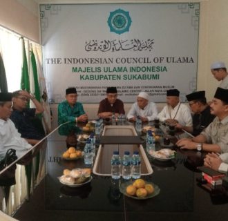 Pengurus Muhammadiyah Kunjungi MUI Kabupaten Sukabumi