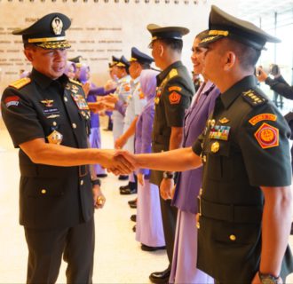 Panglima TNI Pimpin Penyerahan Jabatan Pangkogabwilhan II dan Sertijab 3 Jabatan Strategis Mabes TNI