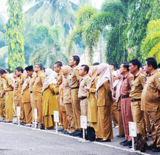 PNS Dharmasraya Diminta Patuhi Disiplin Kerja Pasca Libur Lebaran