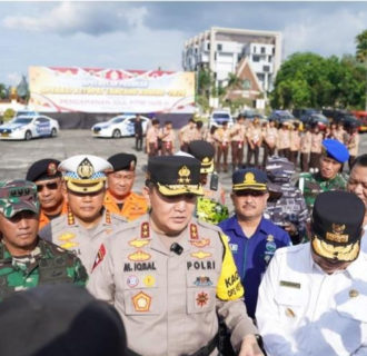 Kapolda Riau Gelar Apel Pasukan untuk Operasi Ketupat Lancang Kuning 2024