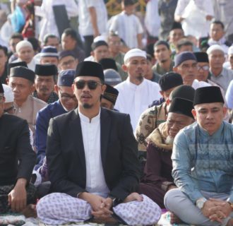 Shalat Idul Fitri 1445 H di Lapangan Kantin Bukittinggi, Tabungan Utsman dan Rumah Tahfiz Diapresiasi