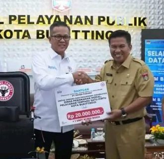 Pemko Bukittinggi Terima Dana CSR PT Semen Padang Untuk Sarana Disabilitas 