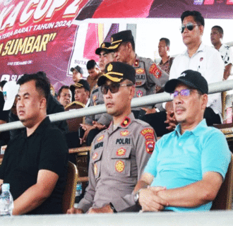 Ketua DPRD Dharmasraya Ir. H. Adi Gunawan,M. M : Hadiri Pembukaan SR CUP II 2024