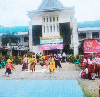 SMPN 1 Pamatang Raya Peringati Hardiknas dengan Semarak