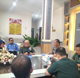 Kapolres Bersama Danramil Gelar Acara diskusi 