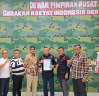 H Anto Barat Menerima Mandat sebagai Ketua DPD GRIB Jaya Sumbar