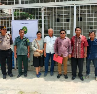 Polsek Pardagangan Lakukan Pengamanan Proses Eksekusi
