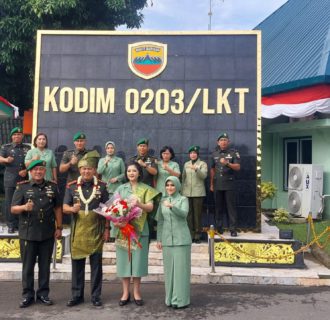 Komandan Korem 022/PT Kunjungan Kerja Sekaligus Hadiri Sertijab Dandim 0203/Langkat