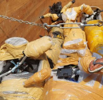 Denintel DAM I/BB Tangkap 2 Unit Mobil Cold Disel Membawa Barang Illegal Asal Thailand