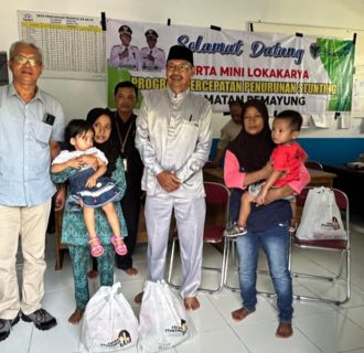 Regional 4 Jadi Ayah Asuh Anak Stunting Pemayung 