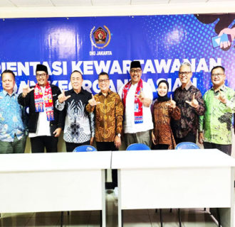 Pengurus PWI Jaya Lakukan Silahturahmi dengan Direksi Bank DKI