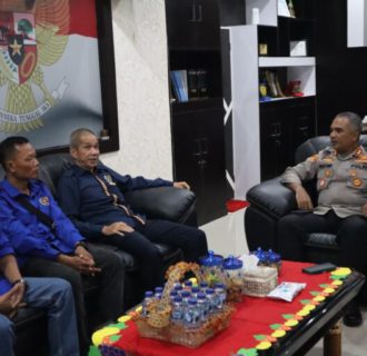 Cooling System Jelang Pilkada 2024, Polres Way Kanan Gelar Audiensi Bersama PWI dan IWO