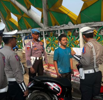 Hari ke 11 Ops Patuh Maung 2024, Ditlantas Polda Banten Lakukan Teguran dan Himbauan