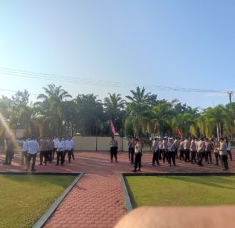 Cooling System Cara Ampuh Menjaga Pilkada 2024 Polres Mukomuko Siapkan 110 Personil