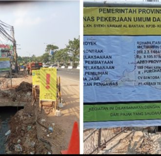 Swastika Advokasi Nusantara Soroti Proyek Rehabilitasi Drainase Ruas Jalan yang Diduga Asal Jadi