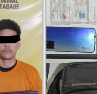 Polsek Bukit Raya Tangkap Pemuda 18 Tahun Bersama Barang Bukti Ekstasi