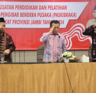 Gubernur Al Haris Berikan Motivasi 54 Calon Paskibraka Provinsi Jambi