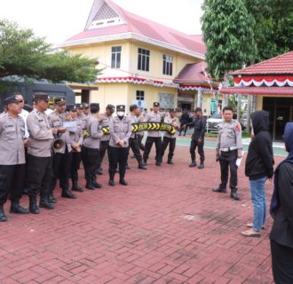 Polres Simalungun Siapkan Personil untuk Pengamanan Jelang Pesta Demokrasi Tahun 2024